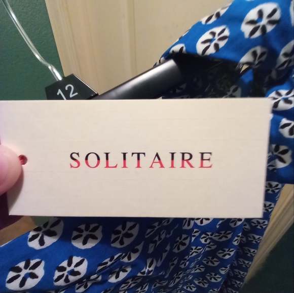 SOLITAIRE LONG LAIRED RUFFLE HIGH LOW SKIRT SIZE XL. WITH TAG. NEVER WORN. - Picture 12 of 14